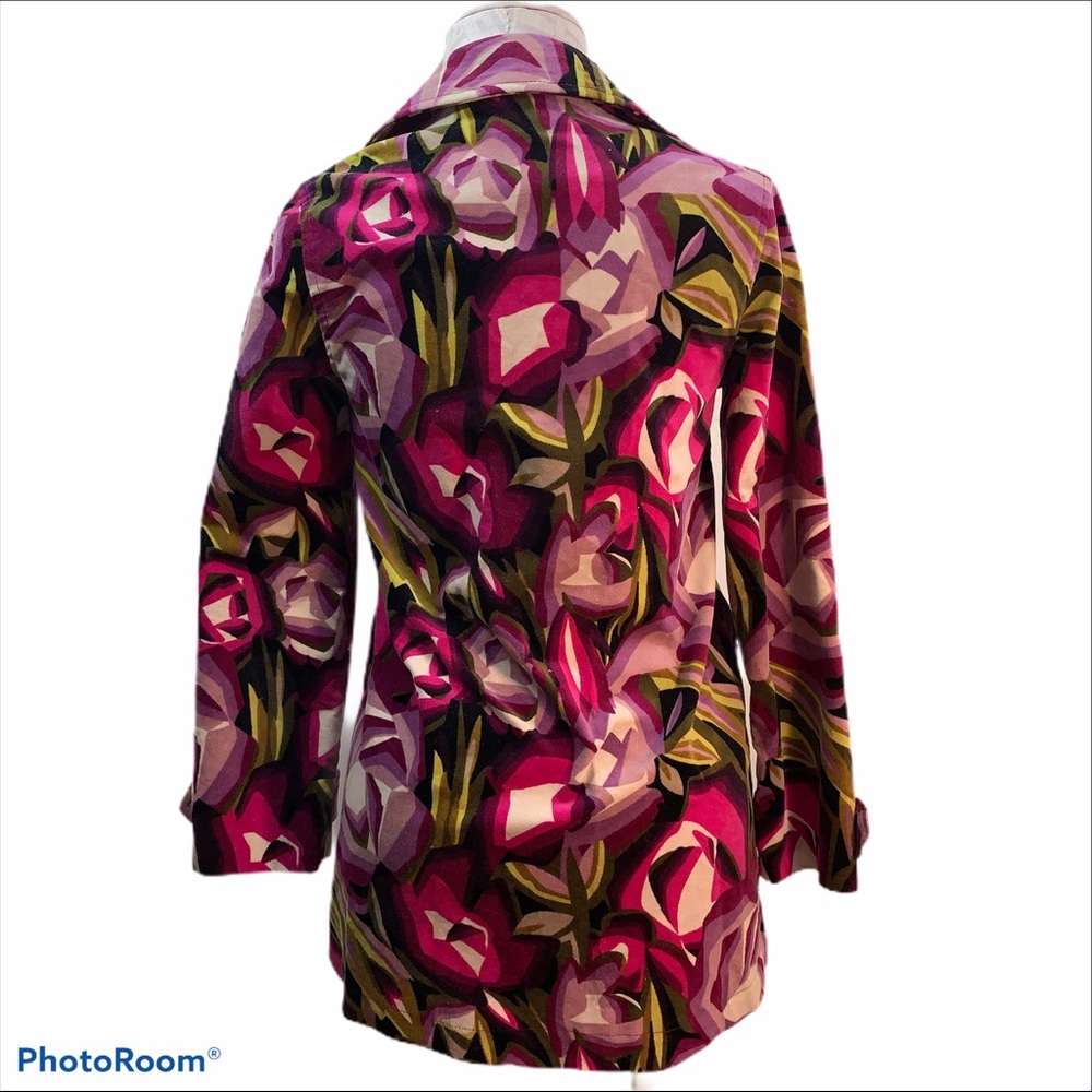 Missoni Jacket Multi-Color Button Down Size Med - image 5